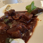 北海道ホテル - 十勝和牛の十勝ワイン煮込み