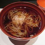 なだ万 - 蕎麦（温）