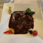 北海道ホテル - 十勝和牛の十勝ワイン煮込み