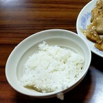 Ikoma Ken - ご飯が四角い↑↑↑冷凍レンチンご飯ぢゃね？？？(爆)定食だけど半ライス