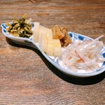 手打ちそば やっ古 - 漬物