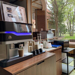 北海道ホテル - エントランスに珈琲サーバー