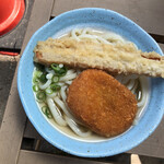 讃岐うどん がもう - ちくわ天　コロッケ