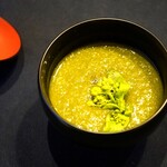 民宿 ふらっと - 菜の花のポタージュ