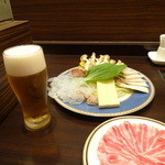 天香回味 - 今回は生ビールもつけちゃいました