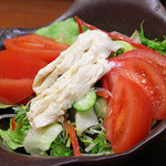 比内トリッコ本家 - 野菜と湯葉のサラダ