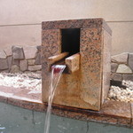 桜岡茶寮 - ３本の源泉が敷地内にあるそうです。