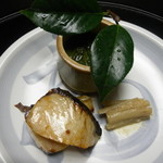 桜岡茶寮 - 鰆幽庵焼きともずく