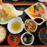びんび三昧 - 海鮮定食（1260円→1050円）
