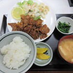 三喜食堂 - 焼き肉定食　半ライス