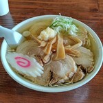 ゆたかや - チャーシューメン(1,000円)＋にんにくのトッピング(100円)