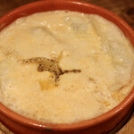 餃子とスパークリング バブルス -  炊き餃子