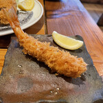 かつ好 - 車海老フライ