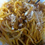 ほうきぼし+ - 卓上のガーリックチップを振り掛けて・・・