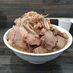 夢を語れ 千葉 - ラーメン500g 肉増しチーズ 全増し