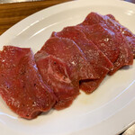 焼肉 ジャンボ - ハツ 1100円