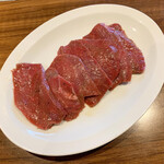 焼肉 ジャンボ - ハツ 1100円