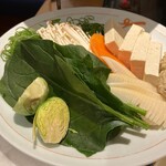 いちにいさん - 豚しゃぶ単品付属の野菜×２人前