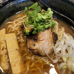 ボニート・ボニート - 正油あらびきラーメン