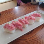 誠寿司 - 中落ちの握り