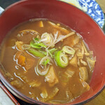 木かげ - 豚汁アップ　具沢山でゴロゴロ