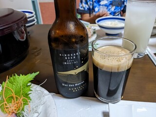 VILLA - 2205_レイセニット城崎スイートヴィラ_夕食_城崎のクラフトビールを。黒で。