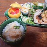 カフェギャラリー柚 - たけのこ飯