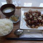 鶏のみそ炒めランチ ５００円