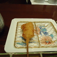 北新地　串かつ凡 - なんとか豚(^_^;)