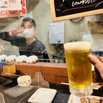 Yakitori Ichiban - からのナマ大で乾杯