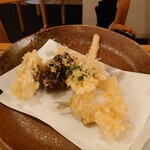 Tempura Temmatsu - 魚介と椎茸なども撮り忘れる