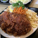 多安房 - ヒレかつ梅。ソースは絶対にかけてもらうこと！