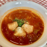 洋食屋SUN - スープ(ミネストローネ)付き