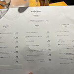 アイアン タイガー - 前菜サラダメニュー