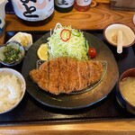 Tomato - 黒豚ロースカツ定食　１４５０円