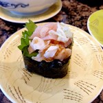 根室花まる - 本日の切り落とし軍艦 198円