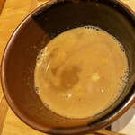 中華蕎麦 とみ田 - 柚子入りスープ割り