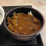 麺工房 三芳（下り）PA店 - ミニカレー丼