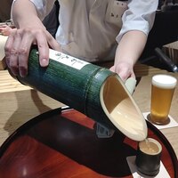 室町 和久傳 - 最初に振る舞われたお酒