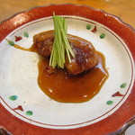 寿司栄 -  鮟肝の飴煮 