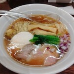 貝出汁 中華そば 竹祥 - 醤油そば