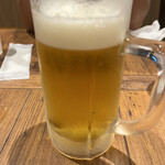 神戸元町ドリア - 生ビールジョッキ