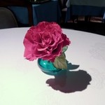 フランス料理グルメ - テーブルのお花