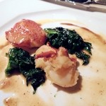 フランス料理グルメ - 付け合せの野菜の味わいも最高です。