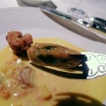 フランス料理グルメ - ムール貝は、食べやすかったです。