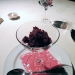 フランス料理グルメ - 口に入れた時の味わいは、赤ワインそのものです。