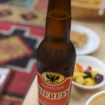 レストラン ザクロ - トルコビール。チュニジアビールとレバノンビール輸入が止まっているらしい。