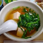 大衆割烹 三州屋 - 定食に付くとり豆腐