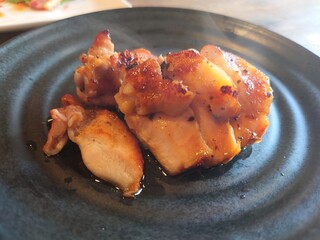 tautashokukoubou - 平飼い鶏のもも肉の山椒焼き