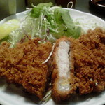 幸楽 - ロースかつ　アップ